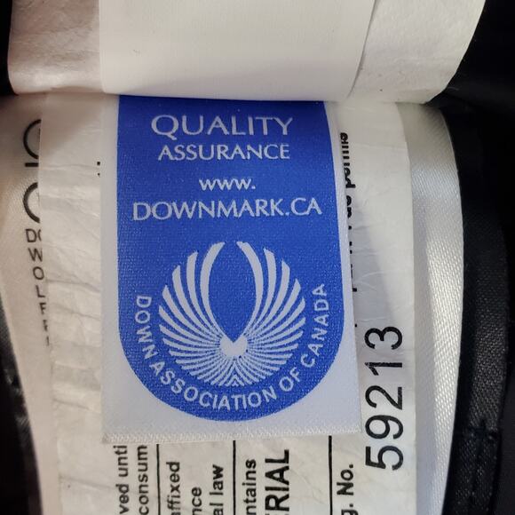 Canada Goose Kensington Parka Down Jacket Black Hooded 2506LA Size Small - Picture 14 of 15